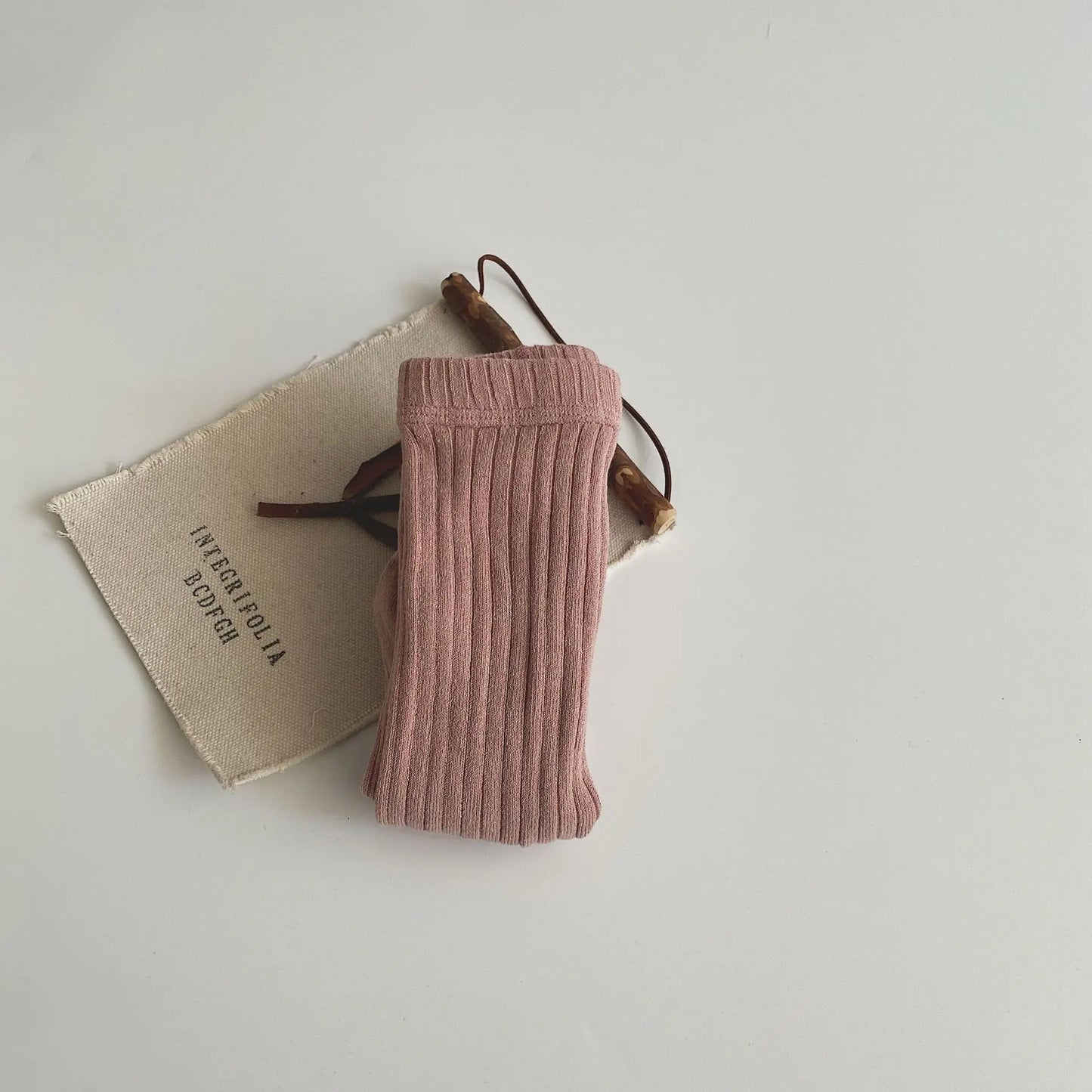 Collants Bébé Fille en Coton Tricoté