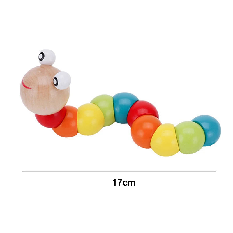 Jouet éducatif Montessori en bois – Éveil, nature et imagination