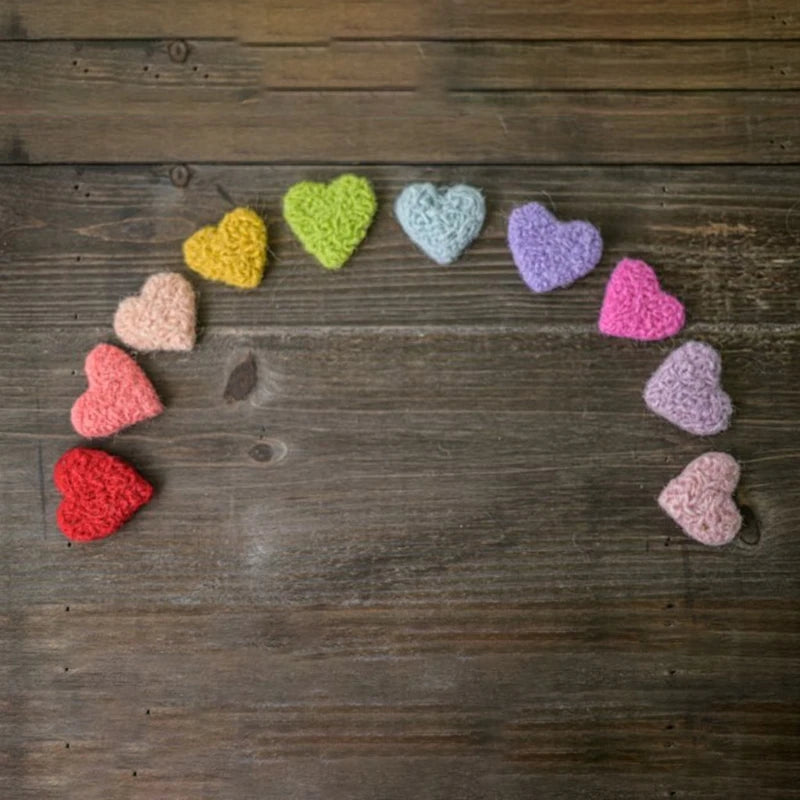 Accessoires photo nouveau-né en laine – Décor laineux pour shooting naissance