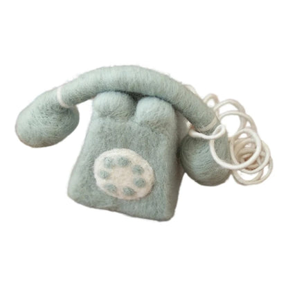 Accessoires photo nouveau-né en laine – Décor laineux pour shooting naissance