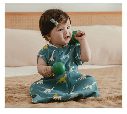 Sac de couchage bébé en coton – Confort et légèreté pour l’été