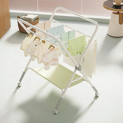 Table à langer pliable avec rangement – Sécurité, confort et praticité