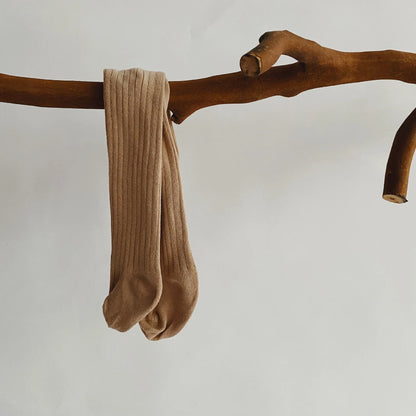 Collants Bébé Fille en Coton Tricoté