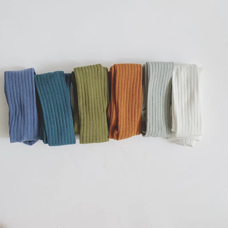 Collants Bébé Fille en Coton Tricoté