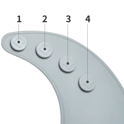 Set de vaisselle bébé en silicone – Sécurisé, pratique et coloré