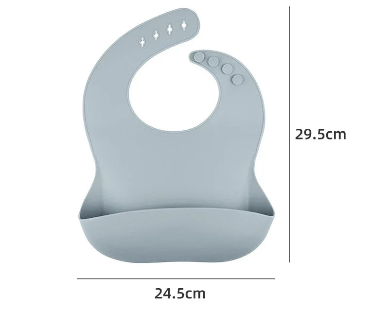 Set de vaisselle bébé en silicone – Sécurisé, pratique et coloré