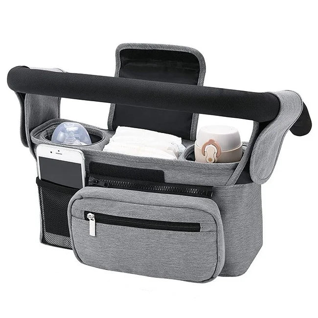 Grand sac organisateur pour poussette pour bébés