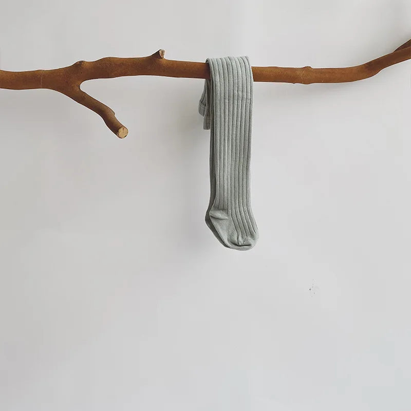 Collants Bébé Fille en Coton Tricoté