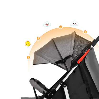 Poussette Bébé Légère & Pliable