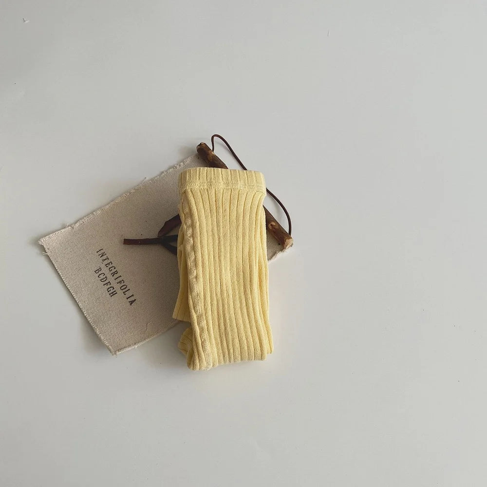 Collants Bébé Fille en Coton Tricoté