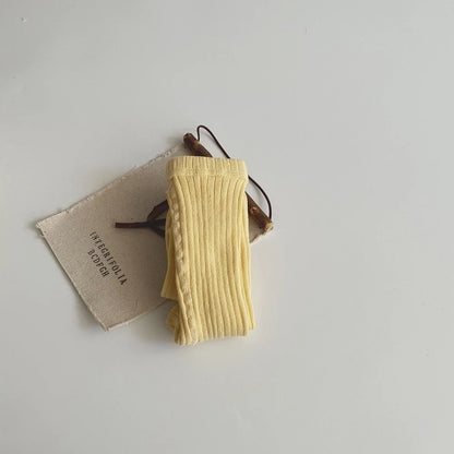 Collants Bébé Fille en Coton Tricoté