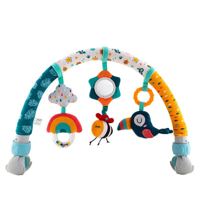 Arche d’éveil bébé avec jouets suspendus – Activités sensorielles et musicales