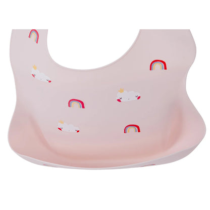 Bavoir bébé en silicone souple – Confortable, ajustable et facile à nettoyer