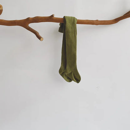 Collants Bébé Fille en Coton Tricoté