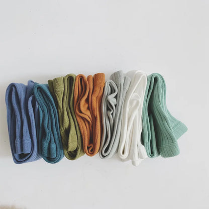 Collants Bébé Fille en Coton Tricoté