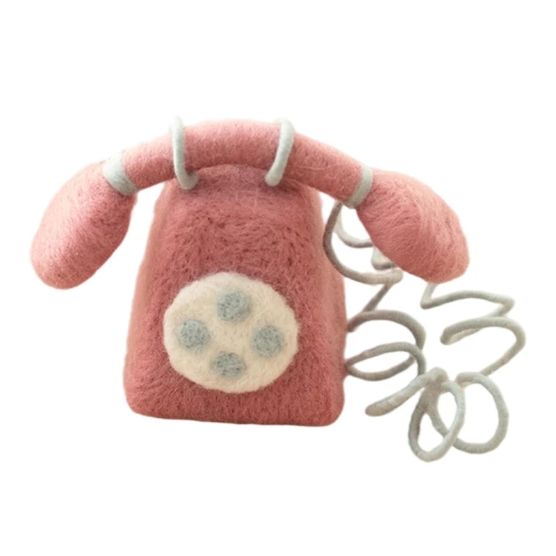 Accessoires photo nouveau-né en laine – Décor laineux pour shooting naissance