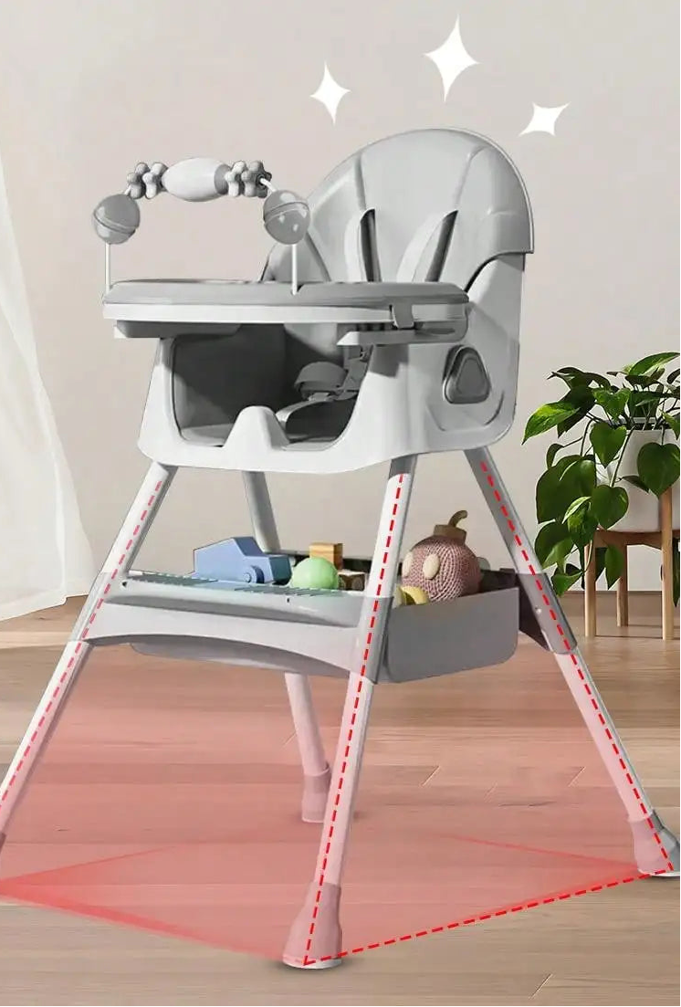 Chaise Haute Bébé Pliable 6+ Mois