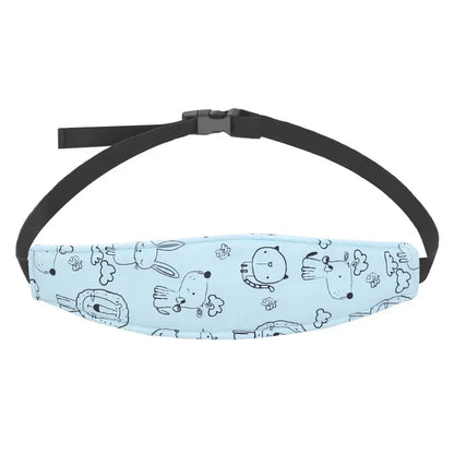 Coussin de sécurité réglable pour bébé, offrant un soutien optimal à la tête et au cou