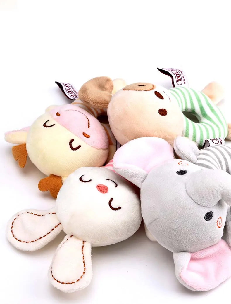 Hochet bébé en tissu – Jouet d’éveil sonore et tout doux