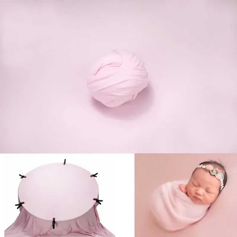 Toile de fond photo nouveau-né – Douce, élégante et personnalisable