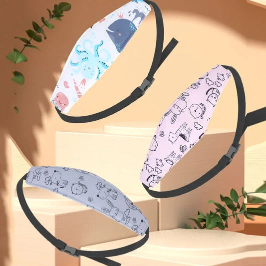 Coussin de sécurité réglable pour bébé, offrant un soutien optimal à la tête et au cou