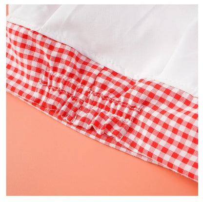 Ensemble bonnet et bavoir bébé – Coton doux et design intemporel