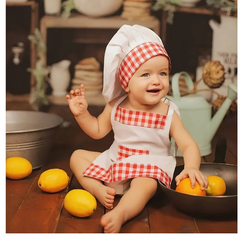 Ensemble bonnet et bavoir bébé – Coton doux et design intemporel