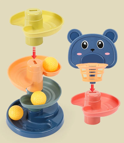 Jouet Éducatif à Boules Coulissantes pour Bébé