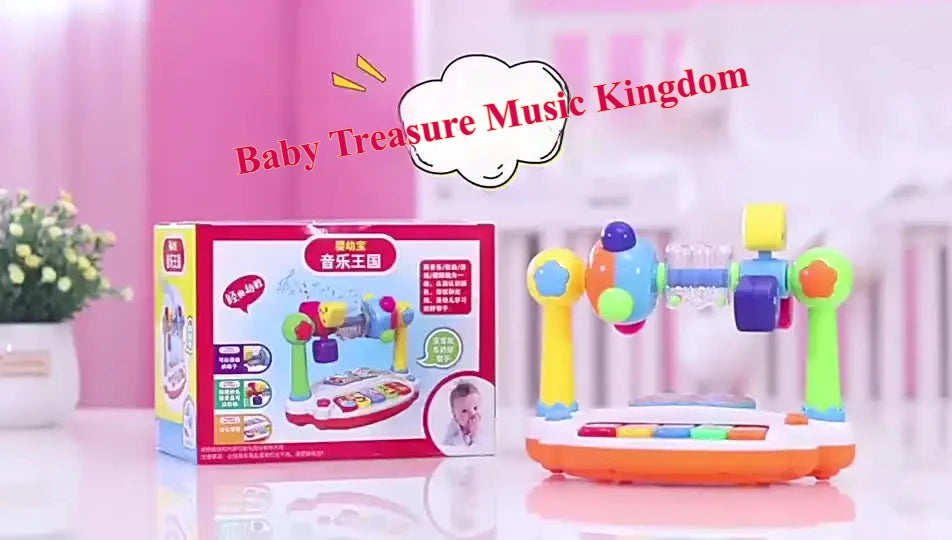 Piano éducatif lumineux – Jouet musical interactif pour enfants