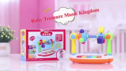 Piano éducatif lumineux – Jouet musical interactif pour enfants