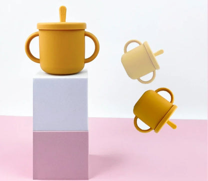 Set de vaisselle bébé en silicone – Sécurisé, pratique et coloré