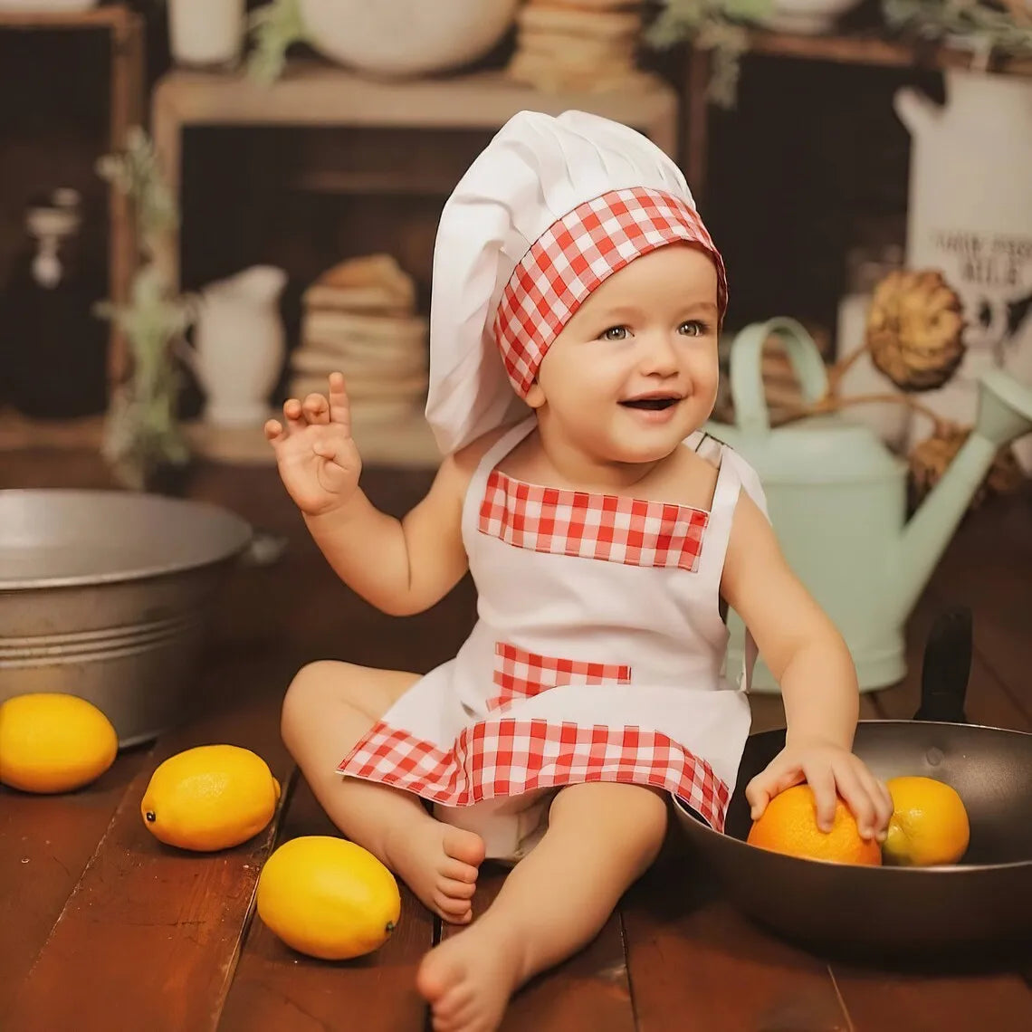 Ensemble bonnet et bavoir bébé – Coton doux et design intemporel