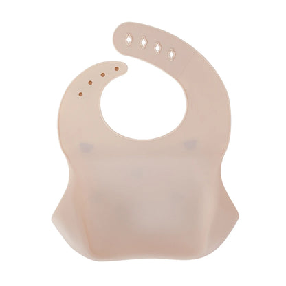 Bavoir bébé en silicone souple – Confortable, ajustable et facile à nettoyer