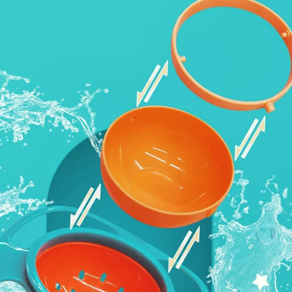 Bol gyroscopique bébé – Bol anti-renversement en forme d’OVNI