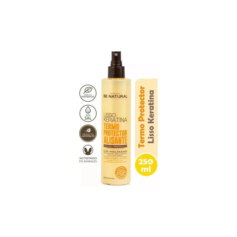 PLACENTA LIFE BE NATURAL - Kératine thermoprotectrice lissante - 250 ml